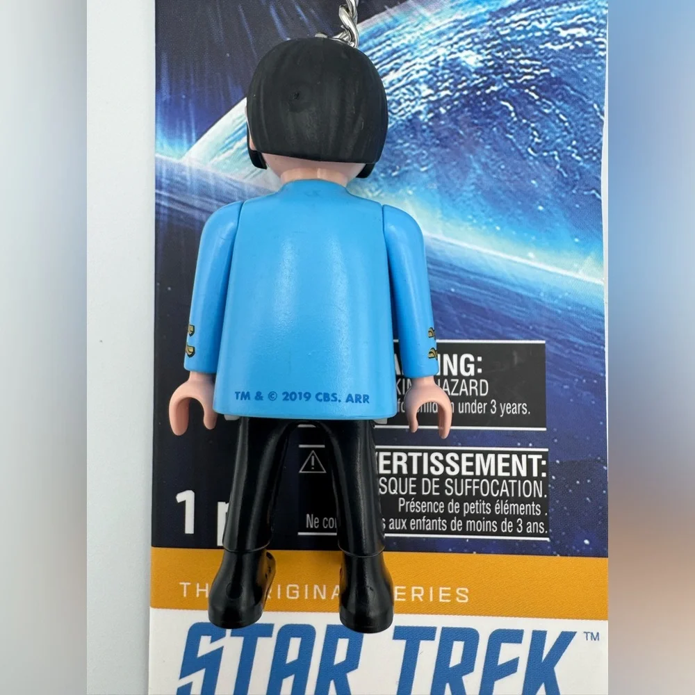 Playmobil Star Trek Spock Keychain Figure 70644 TOS Original Series NEW Vulcan‎
